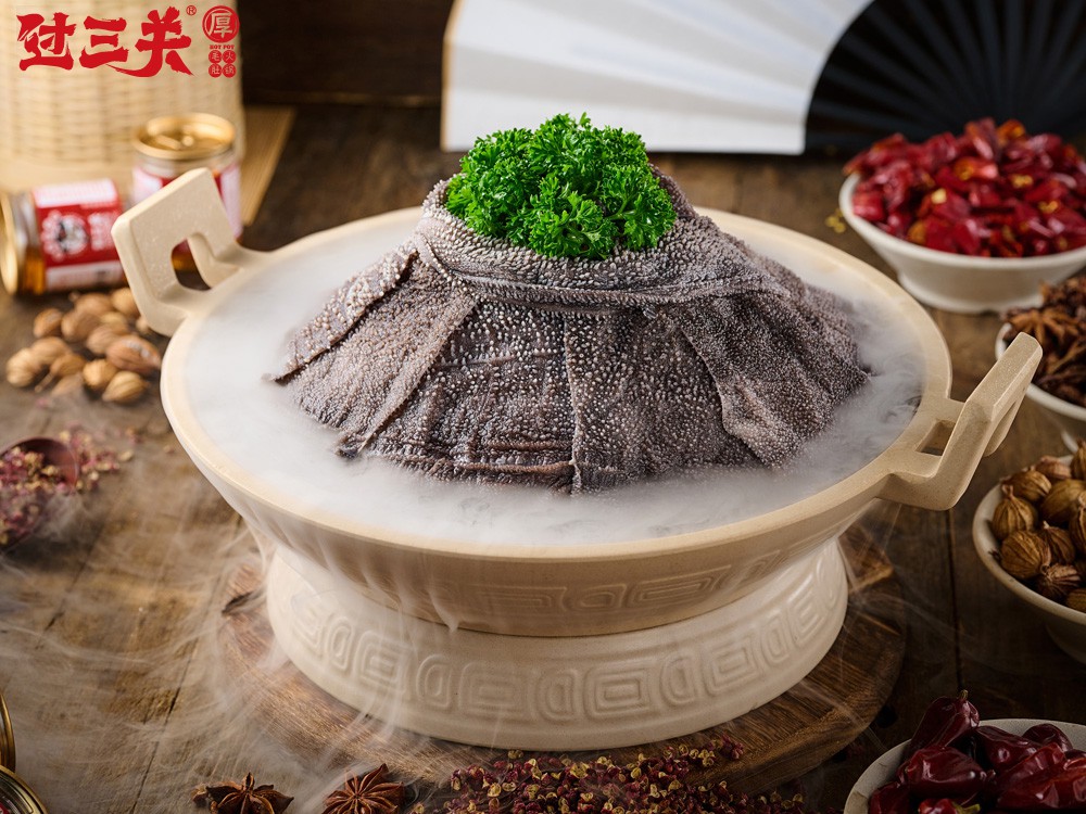 特色鲜毛肚